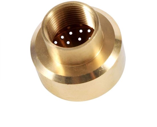 Dailygoods- Fonteinmondstuk Poreus - Sproeikop - Messing - Dispersiefontein - Tuinvijver - Duurzaam Materiaal van Dailygoods — afbeelding 2