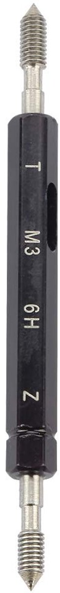 Dailygoods- Draadplugmeter Stalen - Lange levensduur - Meting binnendraadmaat - M3*0.5 - 0,5 tot 7,8 oz - Precisie meting - Draadmeetapparaat