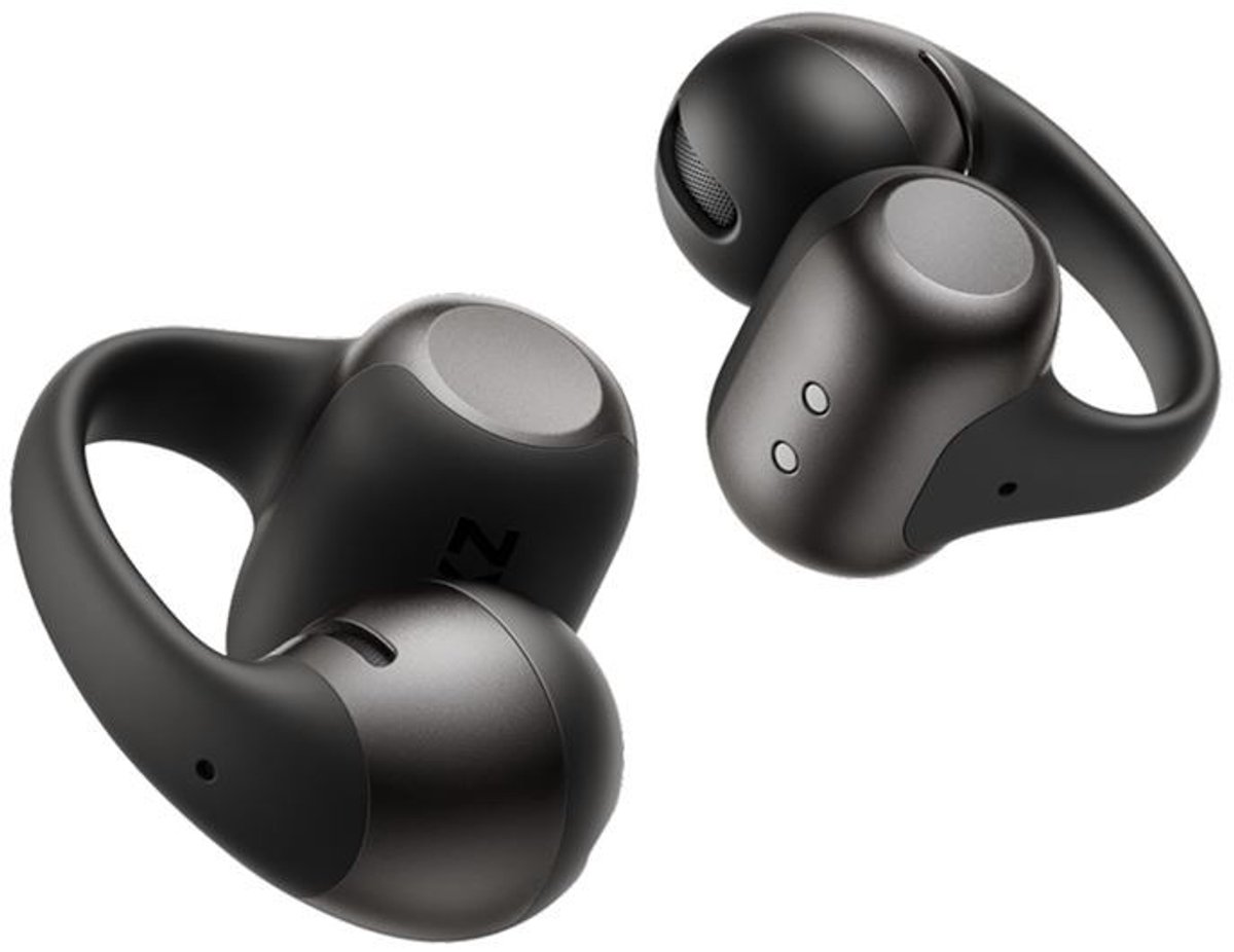 Shokz OpenDots 2 Open-ear Clip-on Oortjes – Dolby Audio – Draadloze Oordopjes – Zwart