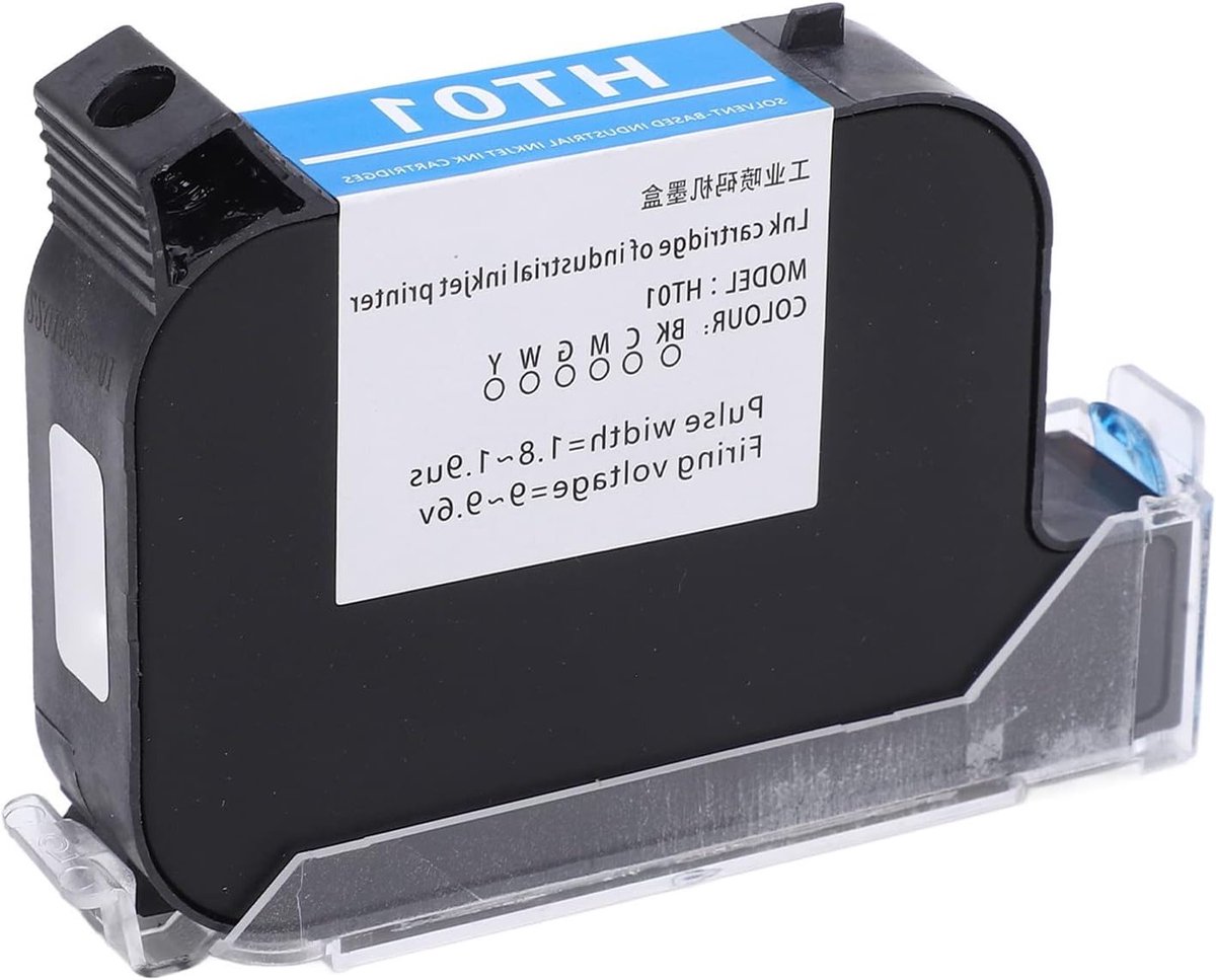 Draagbare Inkjet Printer met 40ml Capaciteit, Sneldrogend en Geschikt voor Diverse Materialen zoals Acryl, Textiel en Metaal