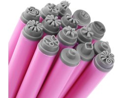 15pcs Nail Stamp Pens, Various Designs Nail Stamp Pens Set Flower Nail Stamp Pens Nail Stamp Pens Set Nail Tip Tools Perfect Nail Supplies Women