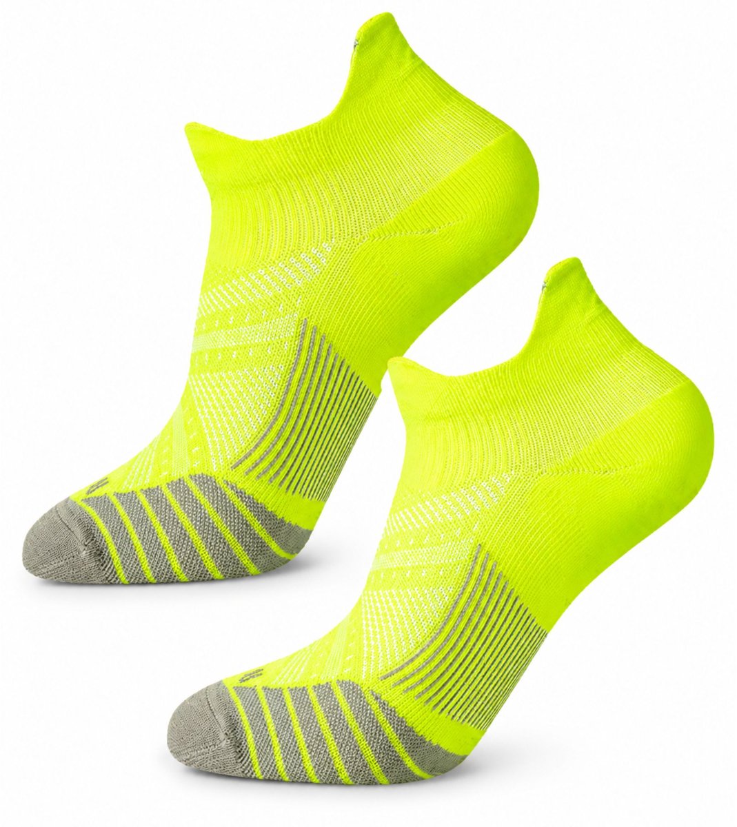 KANGKA Hardloopsokken Dames Maat L (40-43) - Enkelsokken Groen - Compressie Sokken - Sportsokken - Wandelsokken - Fitnessokken