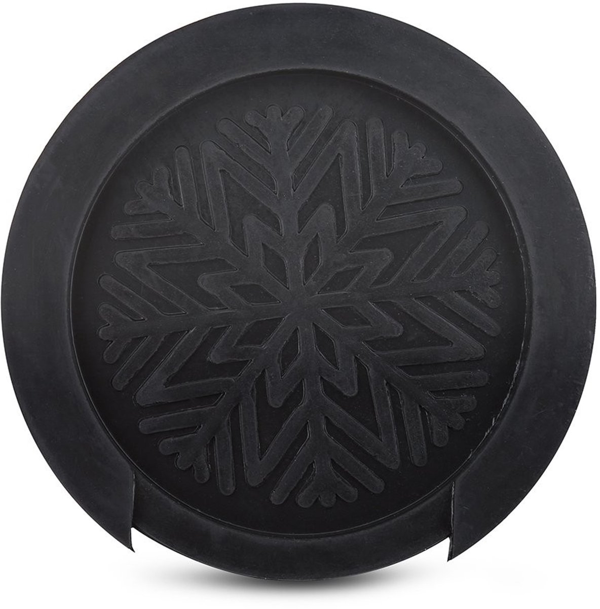 Guitar Sound Hole Cover 100mm - Zwart Rubber voor Akoestische Gitaren