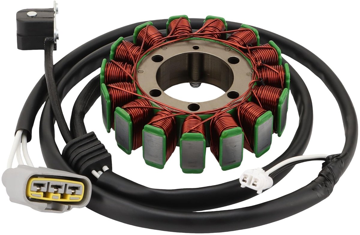 WOOSTAR 15 Spoel 5 Draads Magneetstator voor YFM 700 Grizzly (2007-2015) - OEM Vervanging