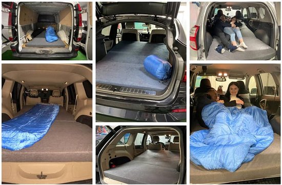 Vouwmatras - Gastenmatras Ligbed - Extra Slaapplek Creëren - Wasbare Hoes Inklapbaar - 180 x 65 x 7 cm — afbeelding 5