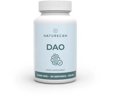Naturecan DAO Supplement - 60 Capsules - Histamine Ondersteuning
