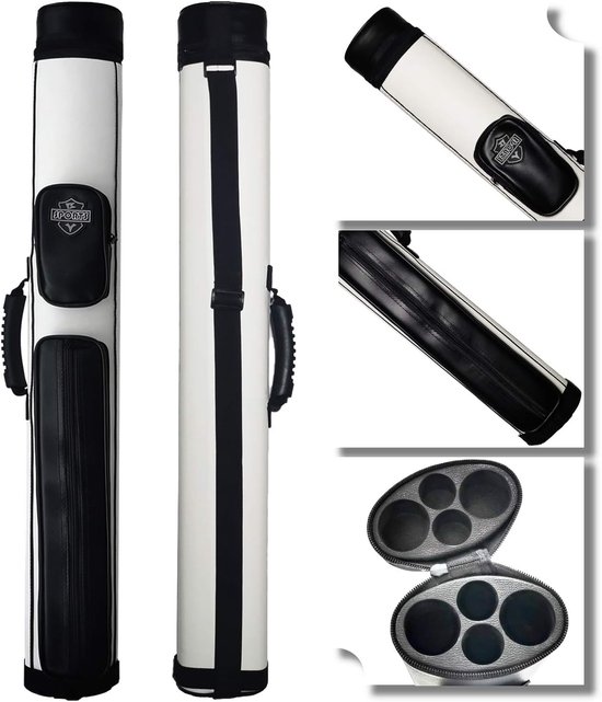 Keutas Biljart - Pool Cue Tas - Keuen Beschermen - Waterdicht PU-kunstleer - 34 inch Lengte - Turkoois — afbeelding 3