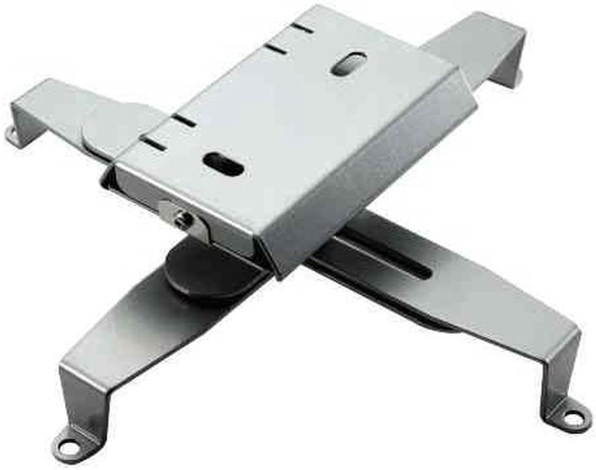 Plafondbeugel Projector - Beamerhouder - Thuisbioscoop - 360 Graden Draaibaar - Tot 350 mm - Zilver