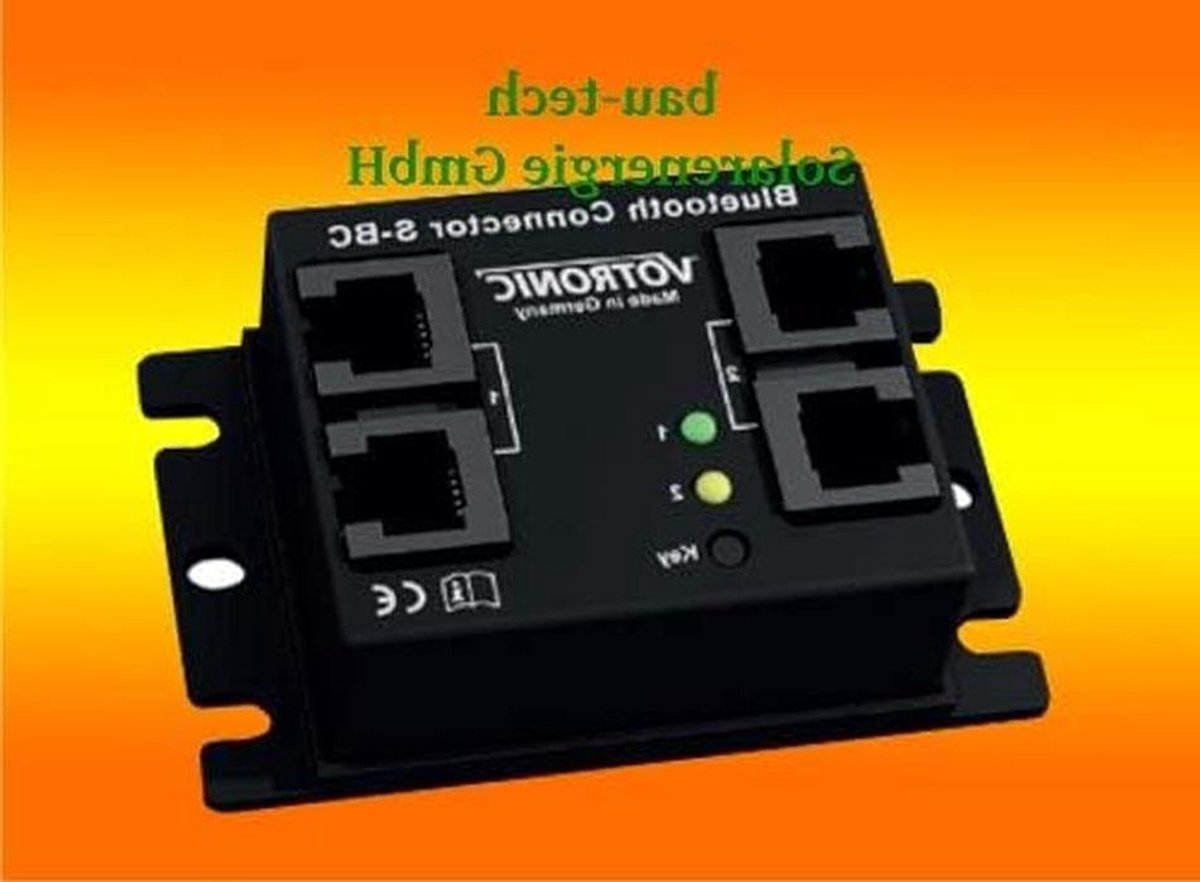 Bluetooth Connector Interface - Draadloze Bewaking - Energie Monitoren - Twee Apparaten Koppelen - 7.5 x 4.7 x 2.4 cm