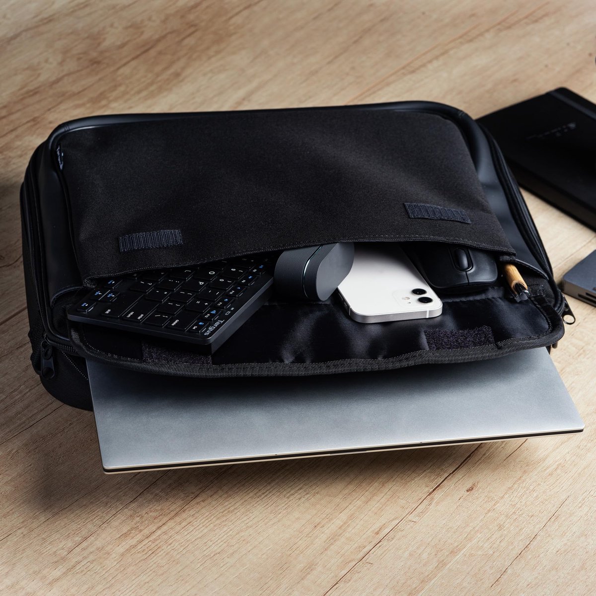 Laptoptas - Zwart - 15,6 inch - Nylon