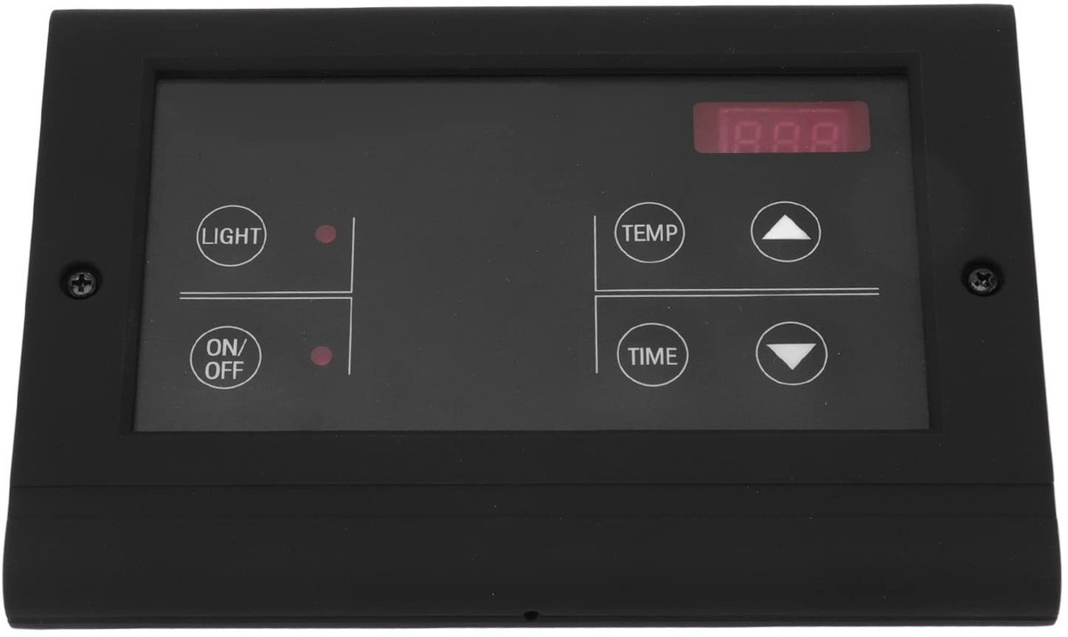 Allecto - Sauna Controller met Multi-Functies voor 3-27KW Sauna Verwarmers
