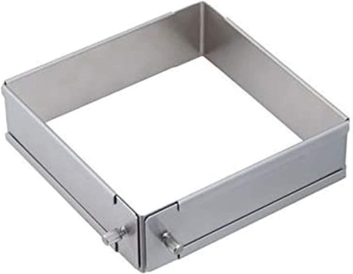 Puzzel Pan - Bakvorm Metaal - Gebak Maken - Puzzel Ontwerp - 2 x 10 x 2.7 inch - Zilver