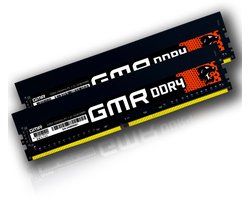 GMR High Performance - DDR4 - 32GB (2 x 16GB) Computergeheugen - Ultrasnel 2666MHz - Compatibiliteit met alle merken - Desktop RAM-geheugenupgrade - High Quality Golden Design!