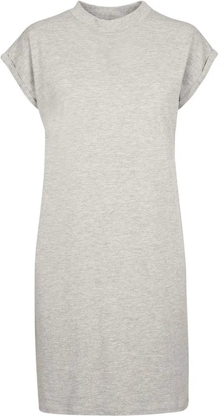 Chemise Femme Super Oversize 'Turtle Shoulder Dress' Gris Chiné - S