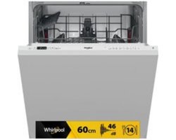 Whirlpool W2I HD526 A-1 Inbouwvaatwasser Volledig ingebouwd 14 couverts + 3 Jaar Gratis Extra Garantie