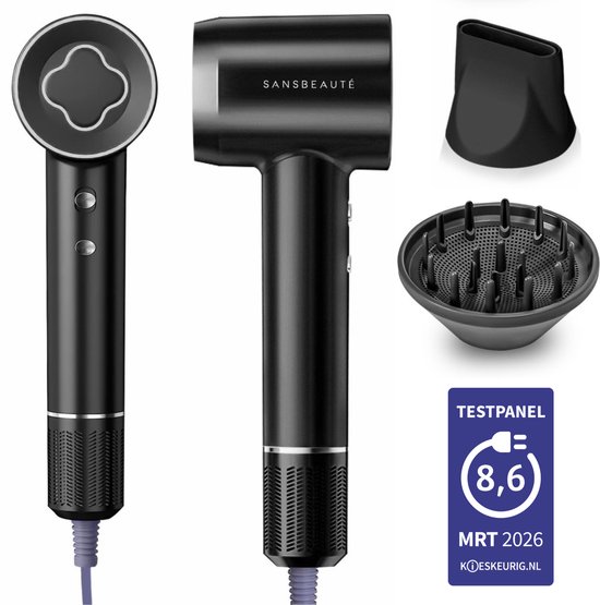 Sansbeauté® Föhn met Diffuser EssentiaPRO®