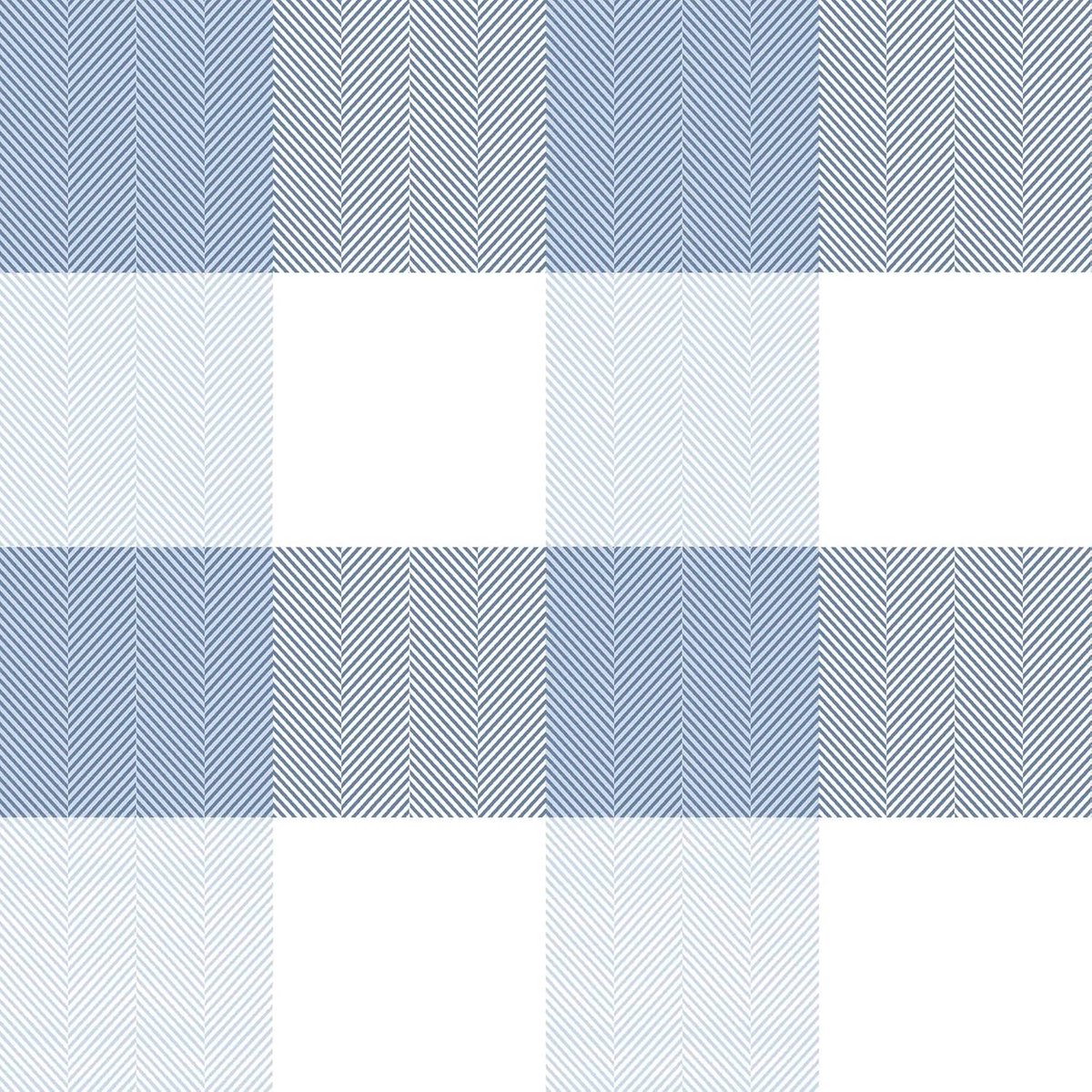 Tafelkleed Vichy - Tafelzeil - Buiten Eten - Vuilafstotend - 100 x 140 cm - Blauw