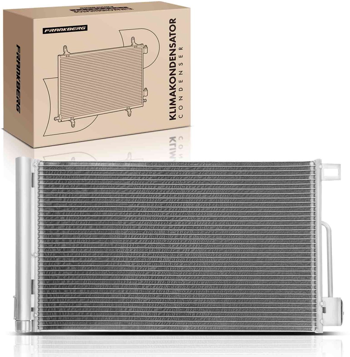 Frankberg 1x condensor airconditioning voor Opel