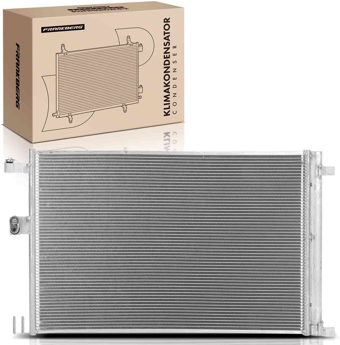 Frankberg 1x condensor airconditioning voor Alfa Romeo 147 937 GT 937