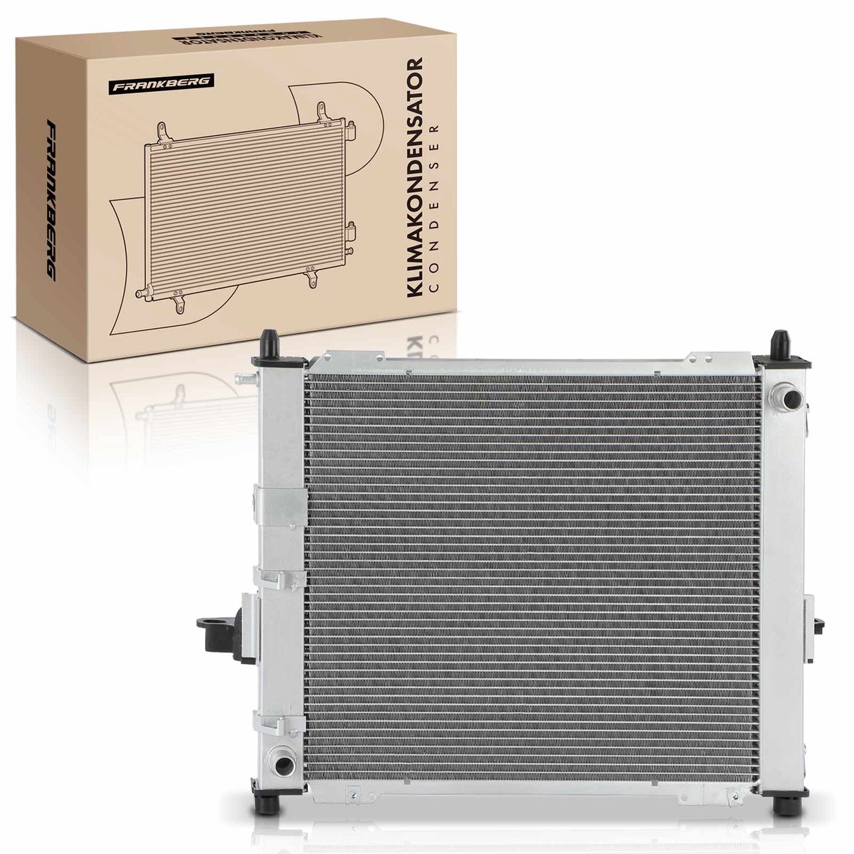 Frankberg 1x Condensator Airco voor Renault