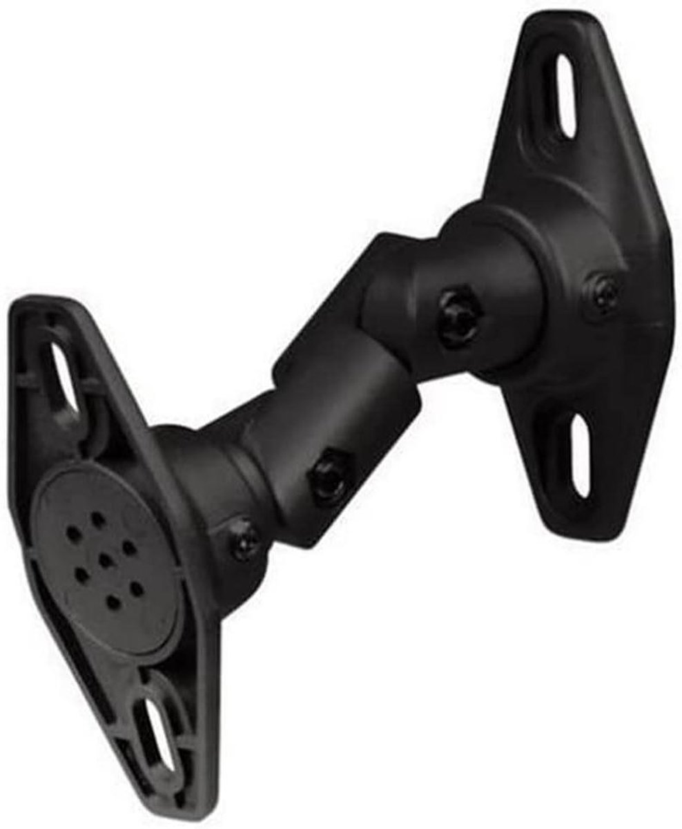 Luidsprekerklem Audio - Luidsprekerhouder Muur - Muurbevestiging Luidsprekers - 360 Graden Draaibaar - Set van 2 - Zwart