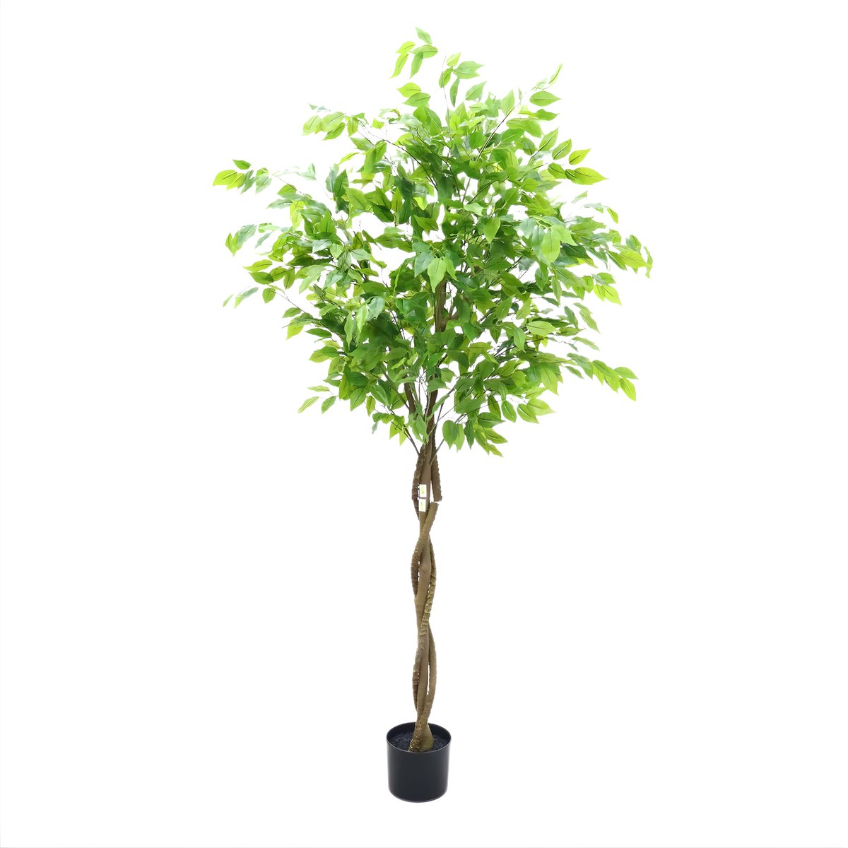 Kunstmatige Ficus Boom 160 cm - Grote Kunstplant met Pot - Voor Woonkamer, Foyer & Kantoor