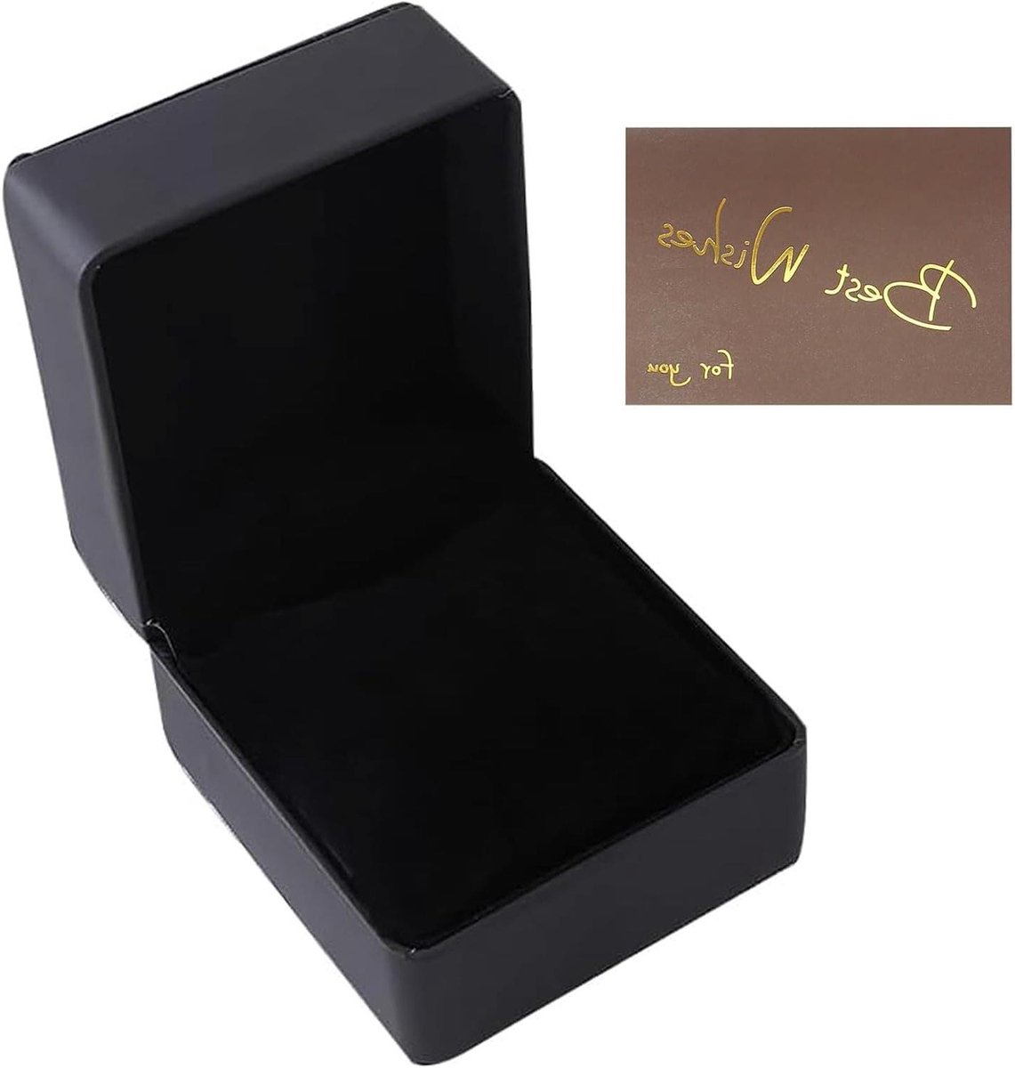 1 x watch box made of PU leather with removable cushion, watch holder and watch storage box for men and women for safe storage of wristwatches, smartwatches