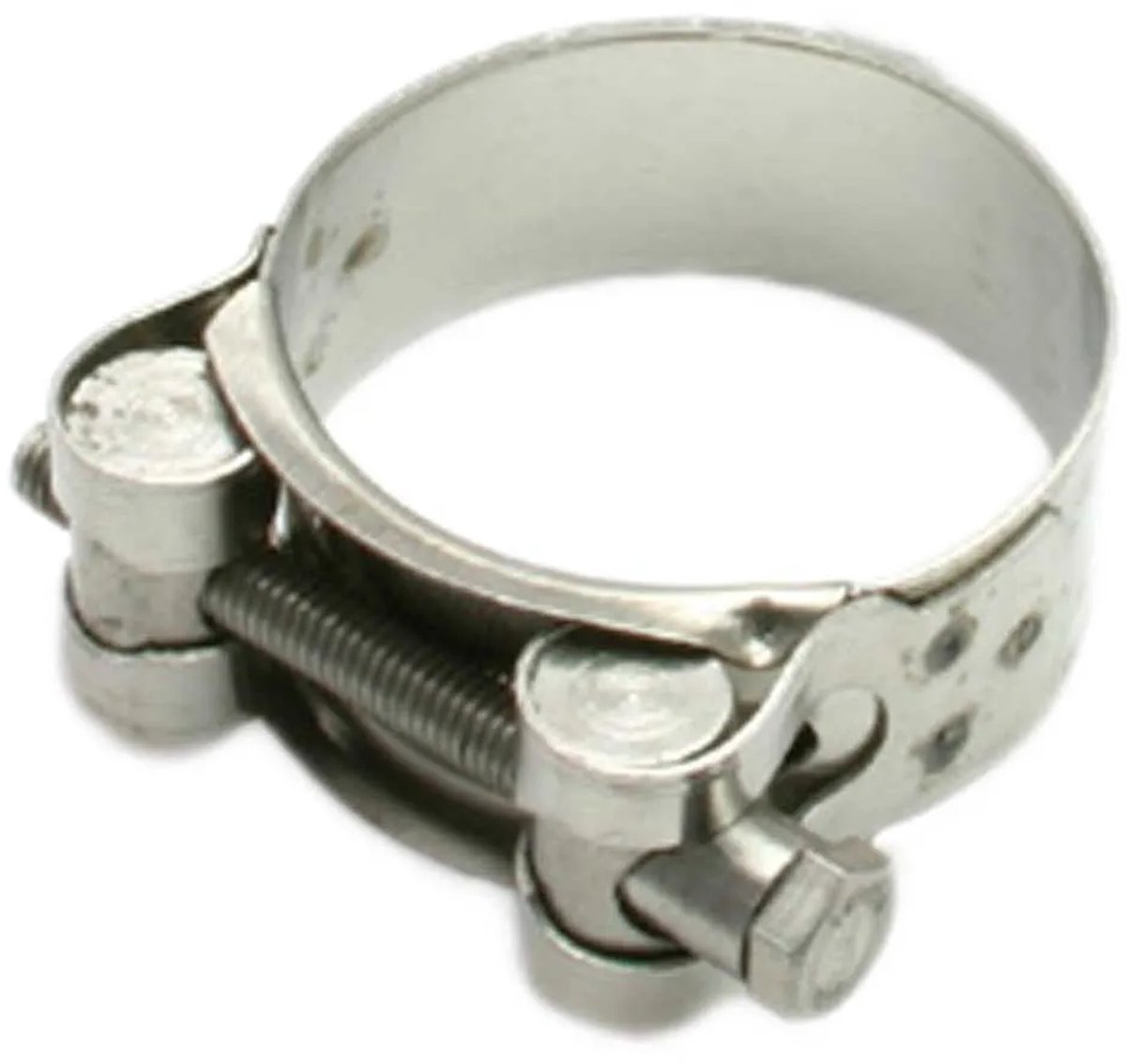 Drc Stainless Steel 44-47 Mm Uitlaatklem Zilver