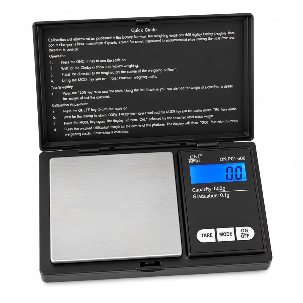 Digitale Precisie Weegschaal 0.01g – Zakweegschaal tot 200g – Mini Weegschaal met LCD Scherm – Nauwkeurig & Compact