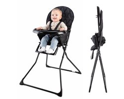 Cabino Kinderstoel Inklapbaar – Eetstoel Baby – Compact e...