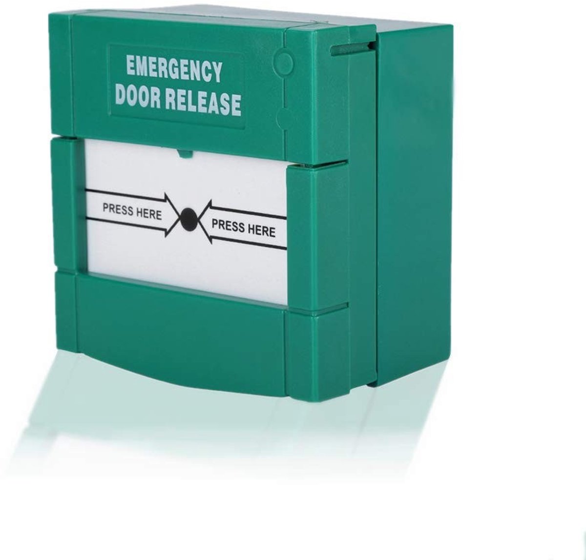 Allecto - Emergency Unlock Alarm - Veiligheidssysteem - Makkelijk te installeren - Groen - Brandalarm - Betrouwbaar - Voor thuisgebruik - Wandmontage
