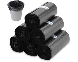 NTHProducts - Kleine vuilniszakken - Mini vuilniszakken - Lekvrij en prikbestendig - Zwart - Tafelafvalbak - Geschikt voor auto en kantoor