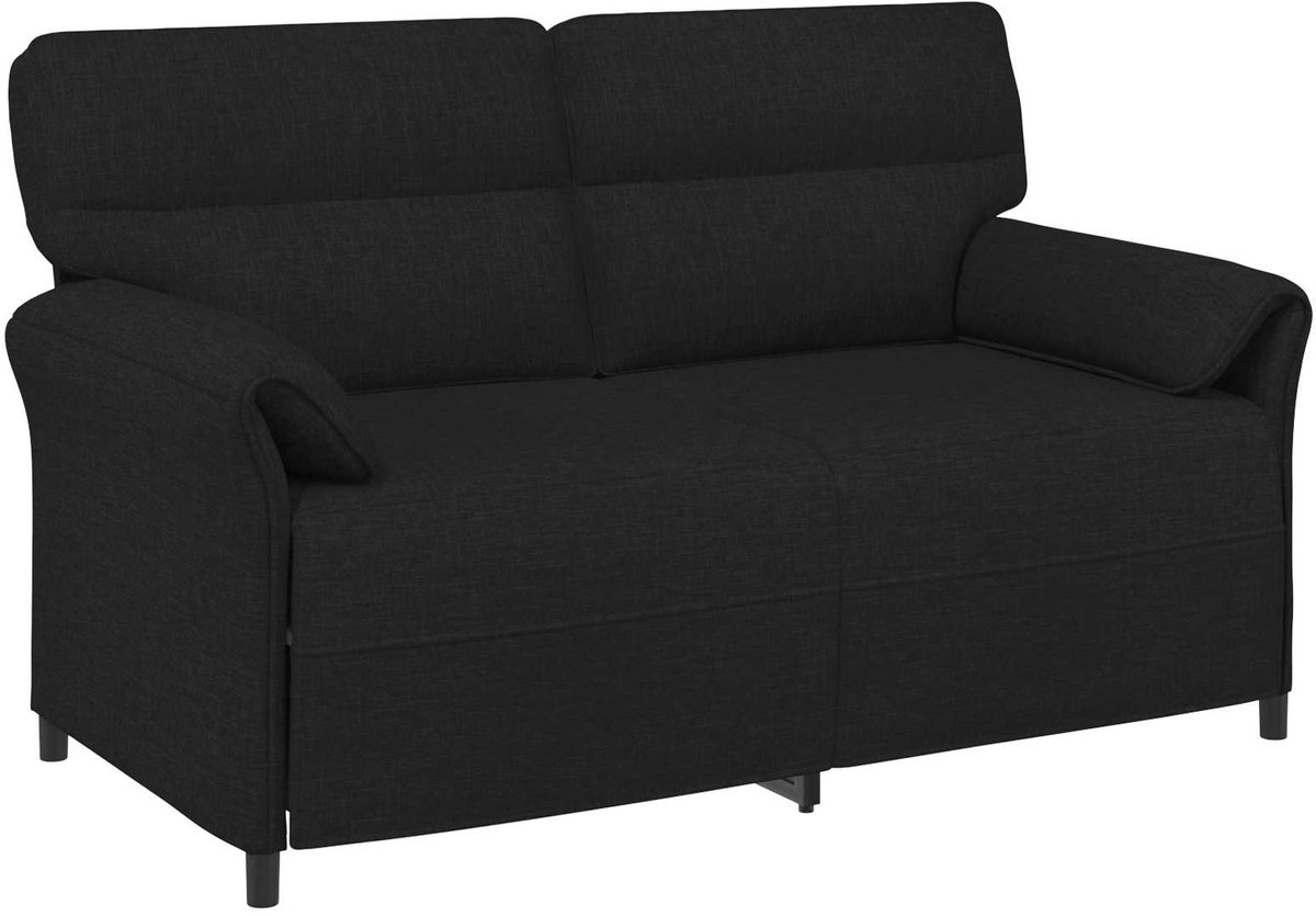 vidaXL - Bank - 100% - polyester - metalen - frame - MDF, - Multiplex
