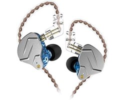 KZ ZSN PRO X - In-Ear Monitors - IEM - Muziek & Gaming Oortjes - Oordoppen - Verwisselbare Kabel - Hybride Drivers - Ergonomisch Design – Blauw