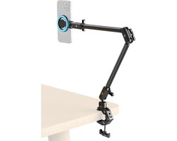 Desktop Clamp Magic Arm Kit voor iPhone met MagSafe - 67cm Verstelbare Flexibele Arm voor Smartphone, Webcam en Actiecamera's met Sterke Grip
