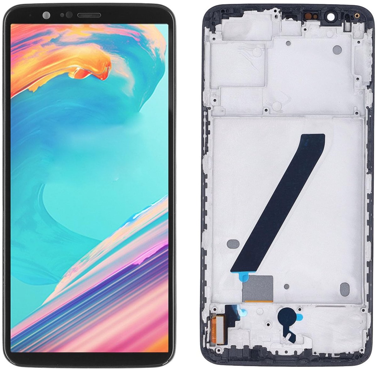 AMOLED Display voor OnePlus 5T - LCD Touch Screen Vervangset met Gereedschap - 6.01 Inch