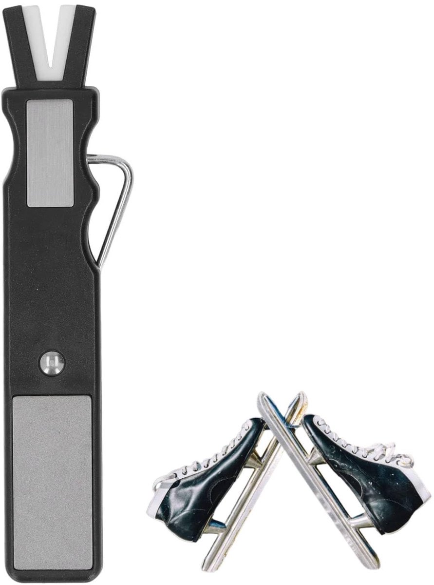 Allecto - Schaatsen Messenslijper - Edge Blade Grinder - Perfect voor kunstschaatsen en ijshockey - Slijpgereedschap voor optimale prestaties - Ges...