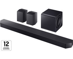Samsung Q-series HW-Q990H - Soundbar - Zwart Titanium - Buitenlands model