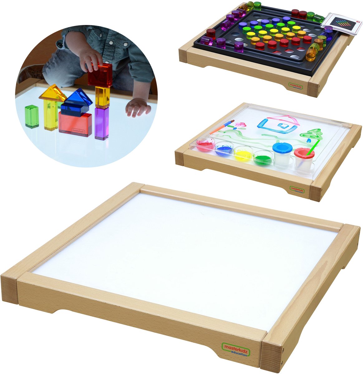 Masterkidz Led Sensory Box-paneel - UNI