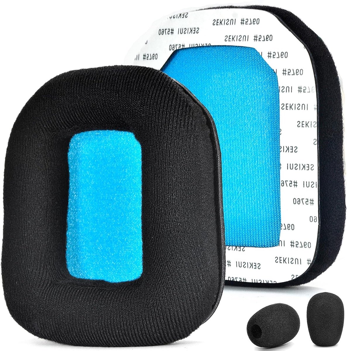 Vervangende Oorkussens van Velours en Zacht Schuim voor Astro A20 / A20 Wireless Gaming Headset - Comfortabel en Duurzaam