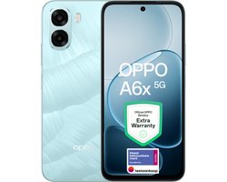 OPPO A6x 5G 4+128GB Ice Blue - Extra Garantie
