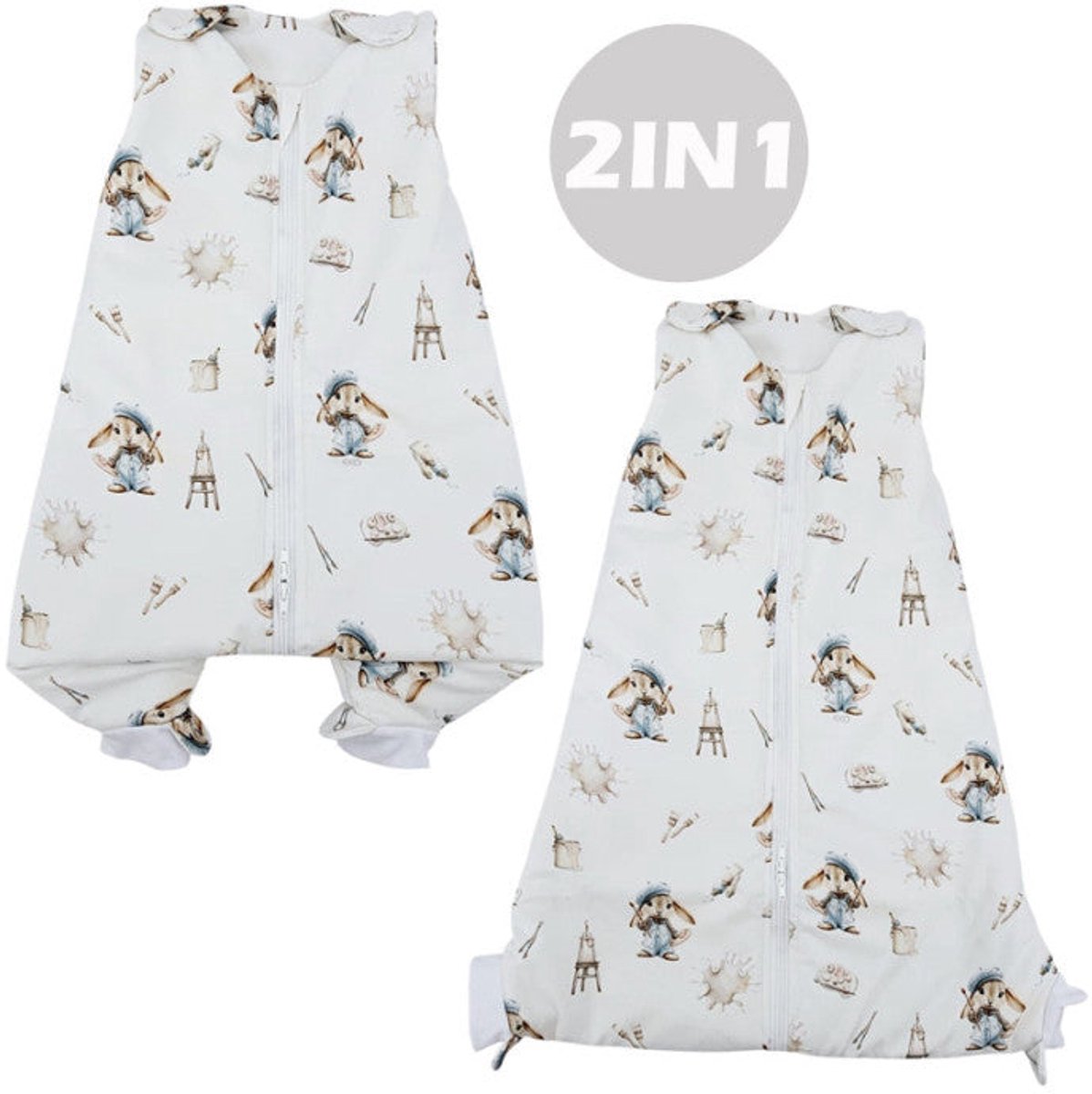 2in1 multifunctional bamboo baby sleeping bag PAINTER
