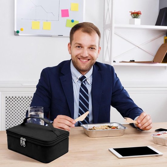 Vouwbare koelbox voor lunch, 4L geïsoleerde tas voor werk, picknick en sport - ideaal als cadeau voor vrouwen en mannen — afbeelding 5