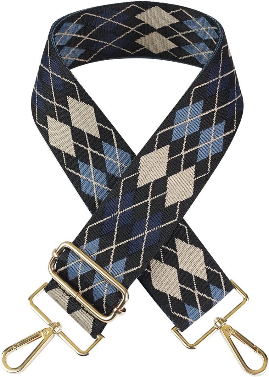 Verstelbare Schouderband voor Tassen, Breed 5 cm, Lengte 75-135 cm, Ideaal voor DIY Accessoires en Comfortabel Draaggemak