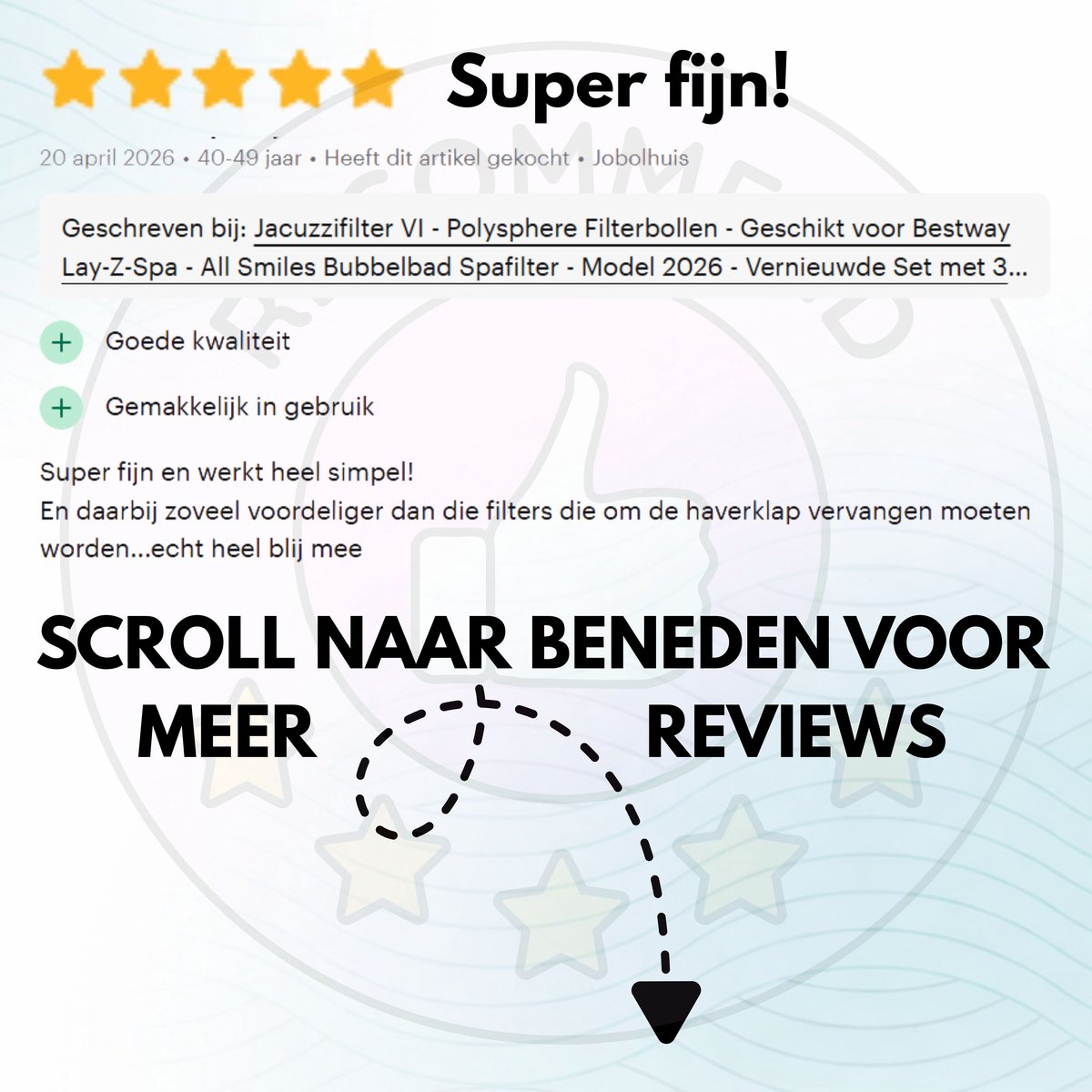 Zwembadfilter H - Geschikt voor INTEX H | Filterbollen Poolfilter | Type H Filterpatroon Kinderzwembad | All Smiles Cartridge — afbeelding 8
