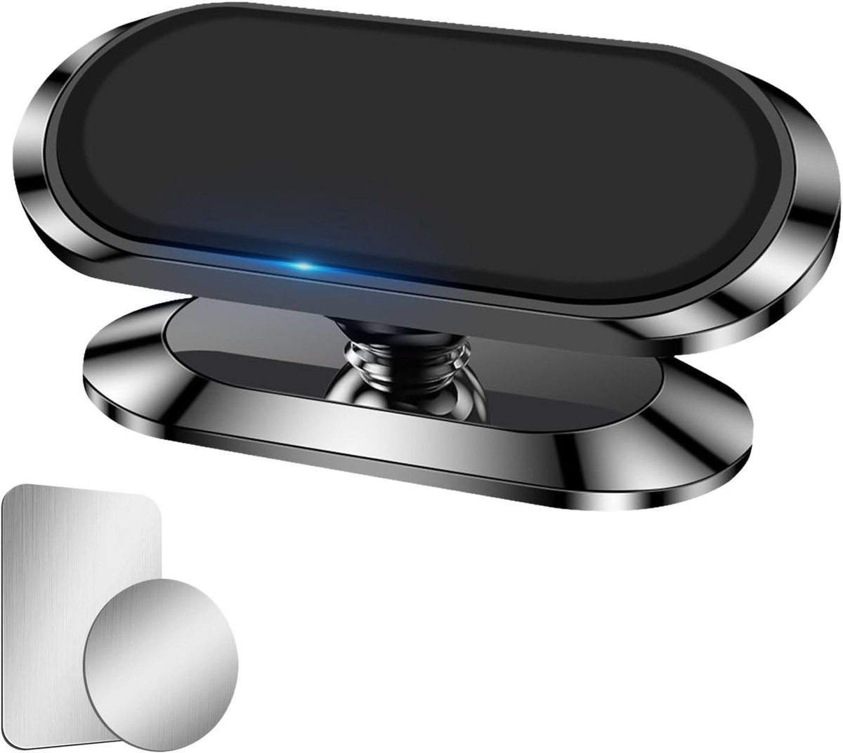 Universele Magnetische Telefoonhouder voor Auto met 8 Sterke Magneten en 360° Rotatie, Geschikt voor iPhone en Samsung Smartphones