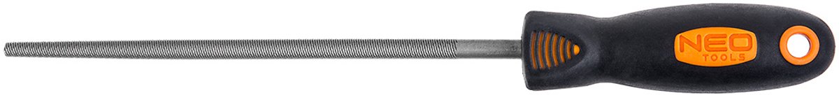 NEO - Ronde Metaalvijl - 200 mm - Ergonomische Handgreep