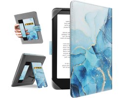 Universele Hoes voor 7 inch eReaders zoals Kindle Paperwhite en Kobo Clara 2E met Vouwstand en Opbergvak