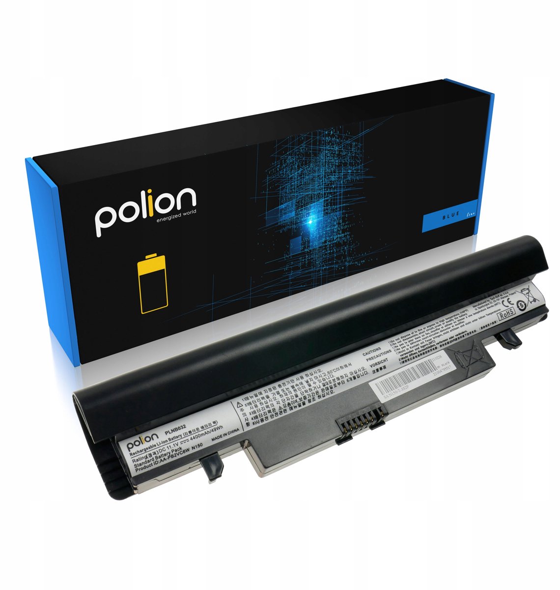 Polion Laptopbatterij - SAMSUNG - 4400mAh - Li-Ion - 11,1V