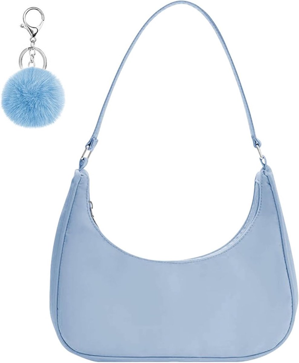 Schoudertassen voor Vrouwen, Y2K Onderarmtassen, Mini Handtassen met Rits - Perfect Cadeau voor Kerstmis en Feestdagen